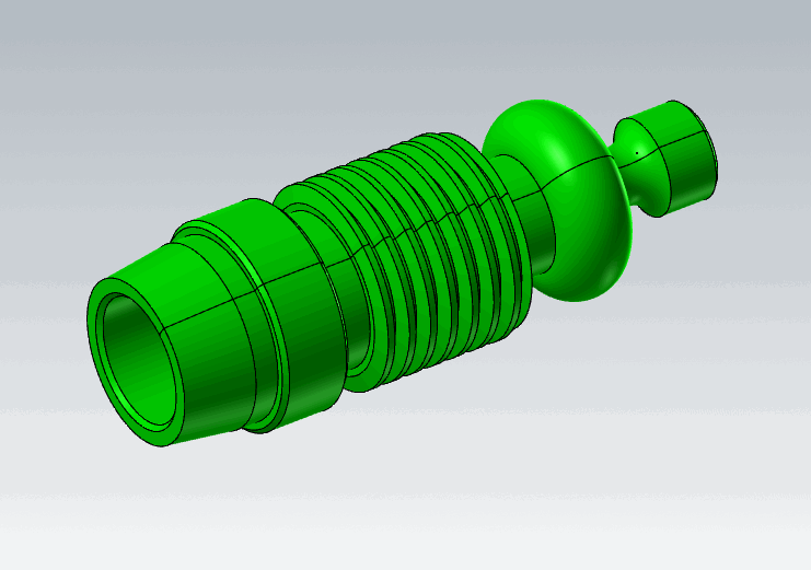 K264-基于mastercam轴类零件的数控车削加工工艺设计与编程仿真-长127