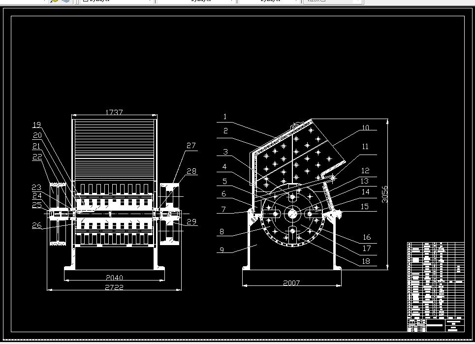 D364-大型锤式破碎机的设计