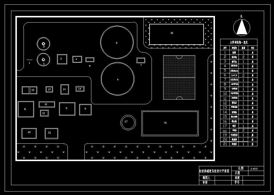 K275-垃圾填埋场渗滤液处理站系统设计