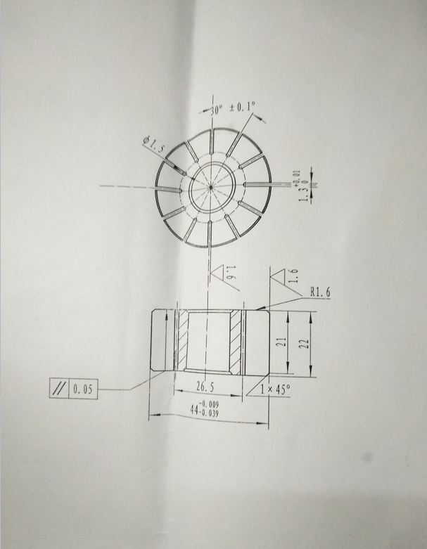 C663-油泵转子加工工艺及钻φ1.5孔夹具设计