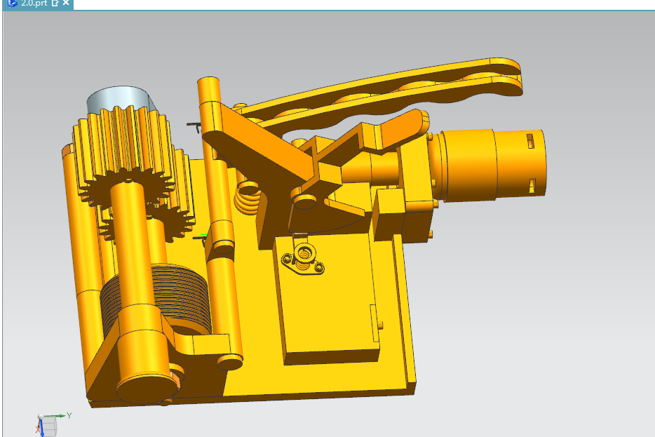 K296-半自动打包机设计[含UG三维图]