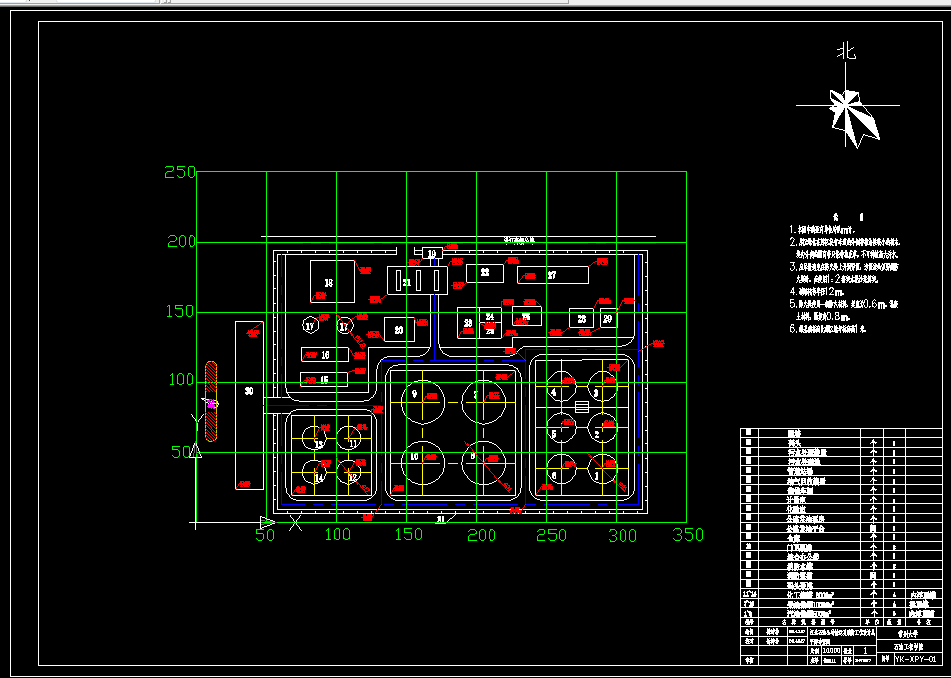 K300-江北石油公司储运及消防工艺设计