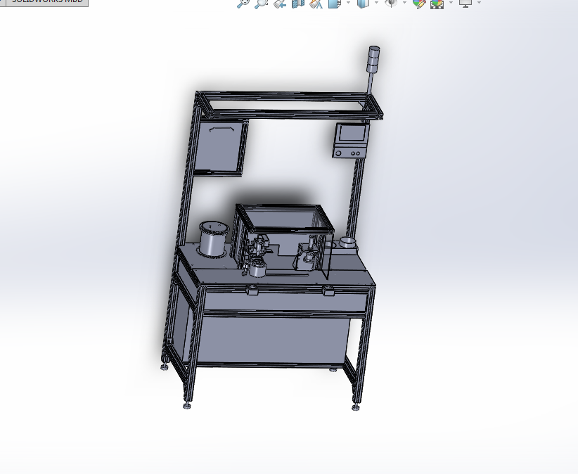K301-自动涂胶机工作台的设计[含SW三维图]
