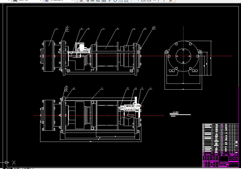 K315-液压绞车设计