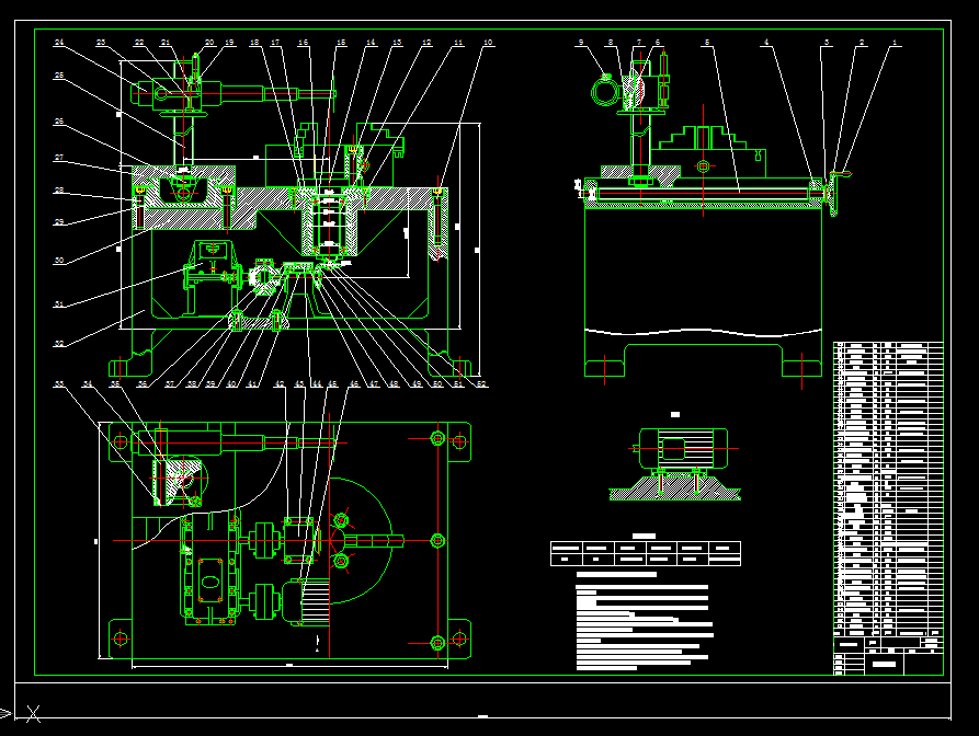 K366-齿轮倒角机结构设计