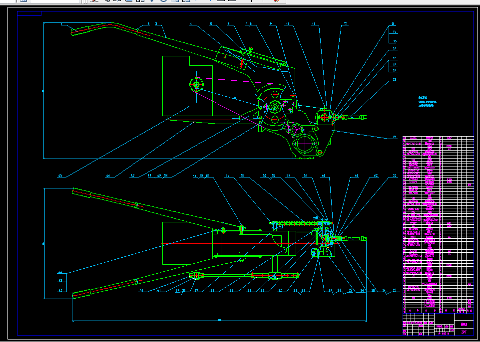 K370-水稻割晒机动力部分设计