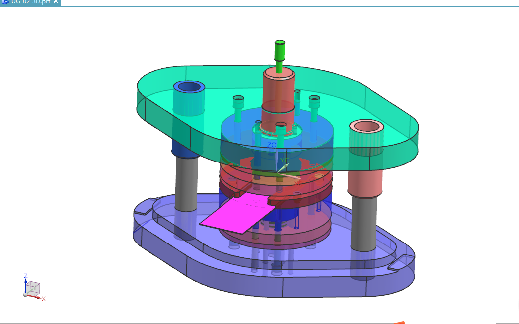 K377-水杯盖落料拉伸冲孔复合模具设计[含UG三维图]