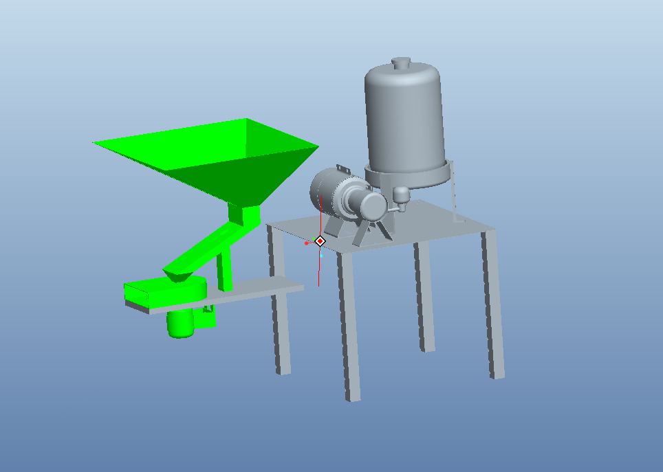 K380-混药投料机的设计[含Proe三维图]