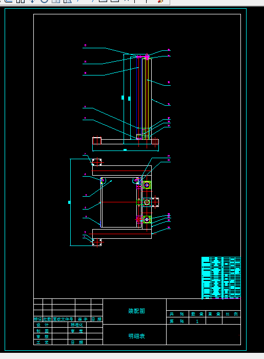 K390-导轨式液压升降平台设计