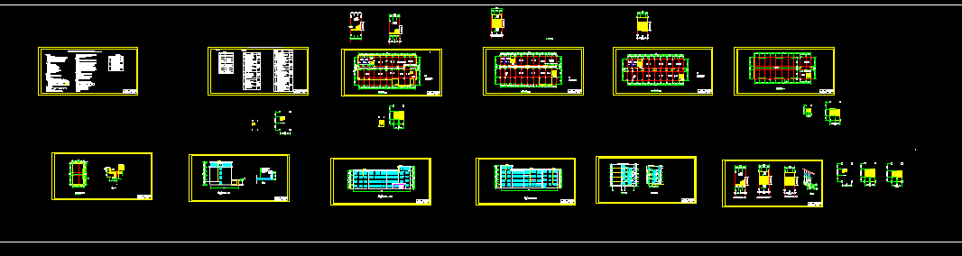 K410-三门峡中学教学楼设计-4+1局部层，6422平米