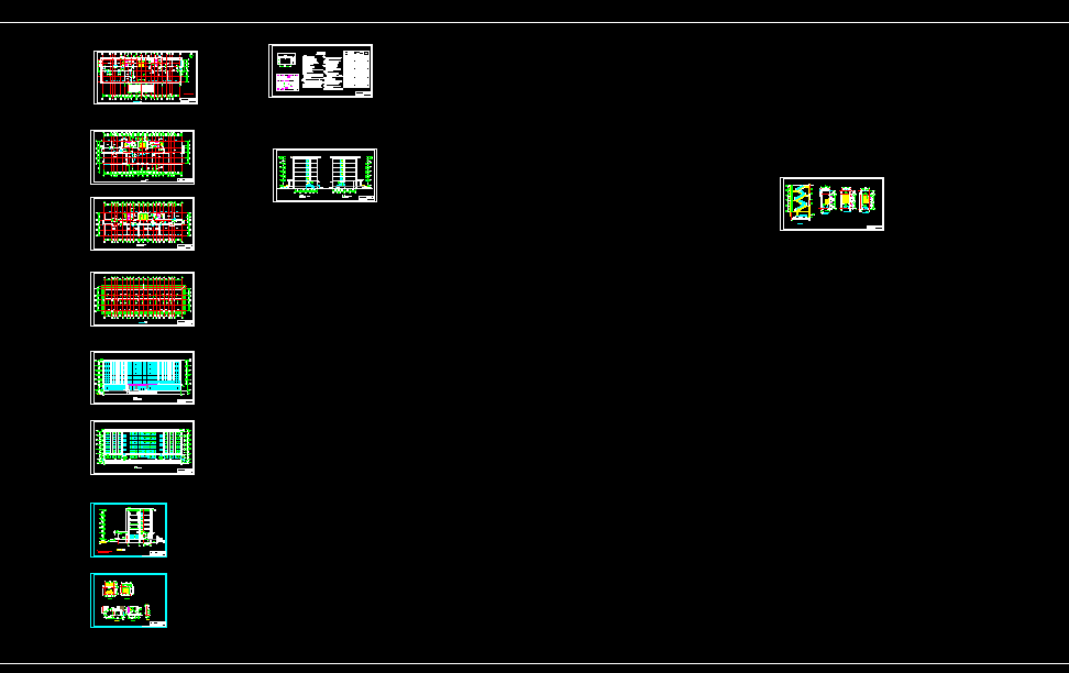 K416-新郑市第二高级中学办公楼设计-6441平米，6层