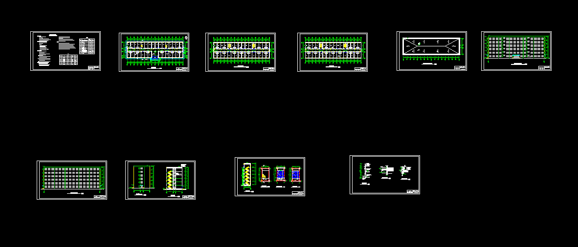 K426-驻马店市实验中学公寓楼设计-6层5548平米