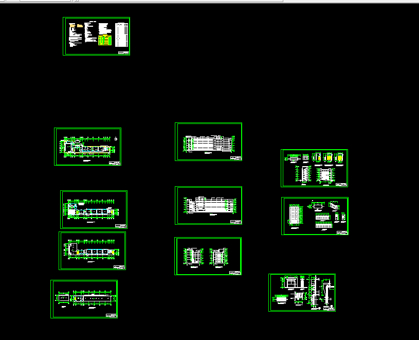 K434-信阳市马畈高中综合教学楼设计-6层4580平米