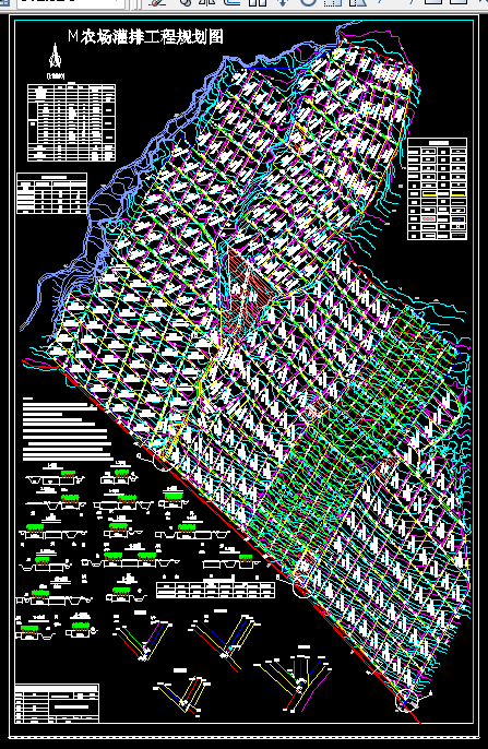 K460-M农场灌排工程规划及滴灌工程规划设计