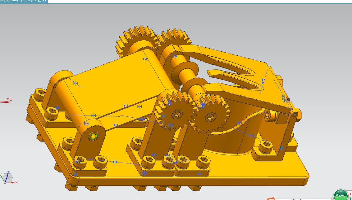 K474机械创新大赛设计-尿素自动拆包出料装置设计【含UG三维图】