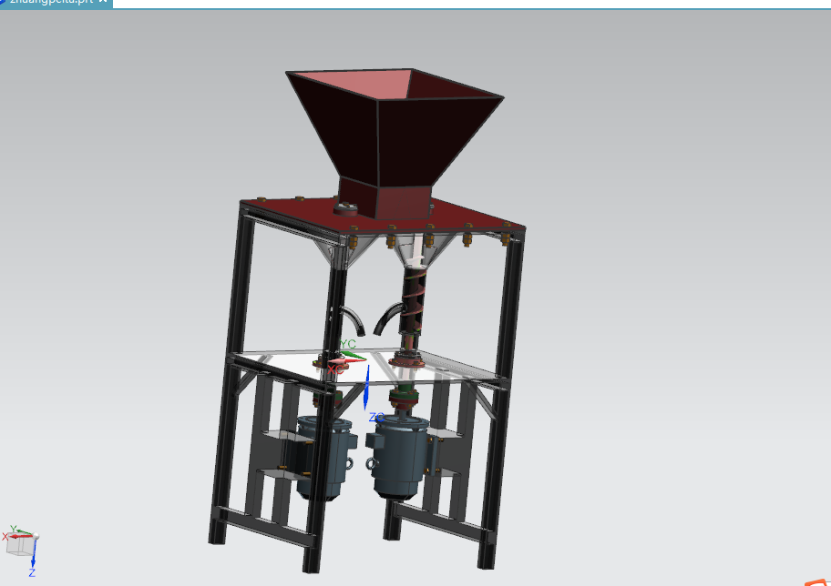 K487-颗粒分装机的机械系统设计[含UG三维图]