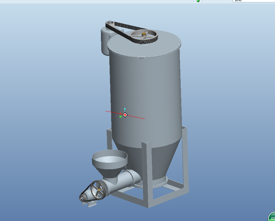 K500-立式饲料混合机设计[含Proe三维图]