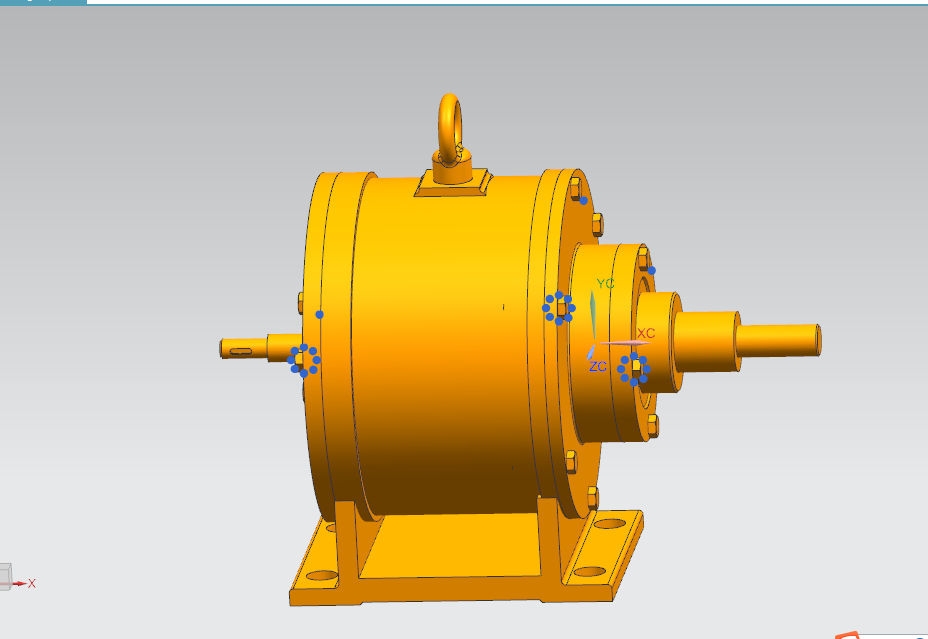 K502-3K行星齿轮减速器设计及三维UG建模[含UG三维图]
