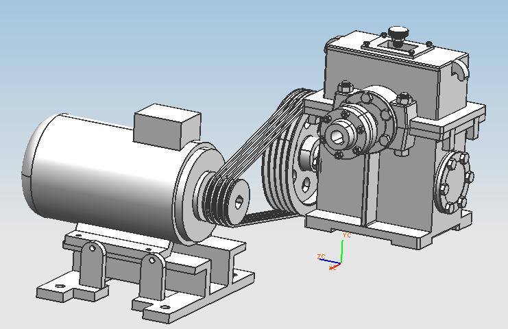 K521-10吨卧式绕线机的设计[含三维图]
