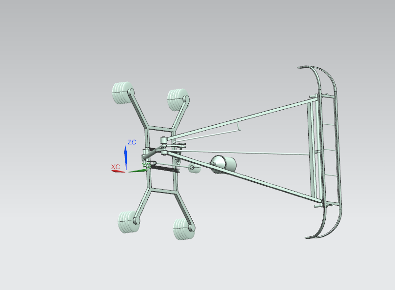 K537-高速受电弓机械结构设计[含三维图]