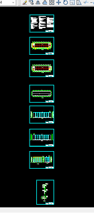 K596-四层钢网架结构生产车间设计-3456平米