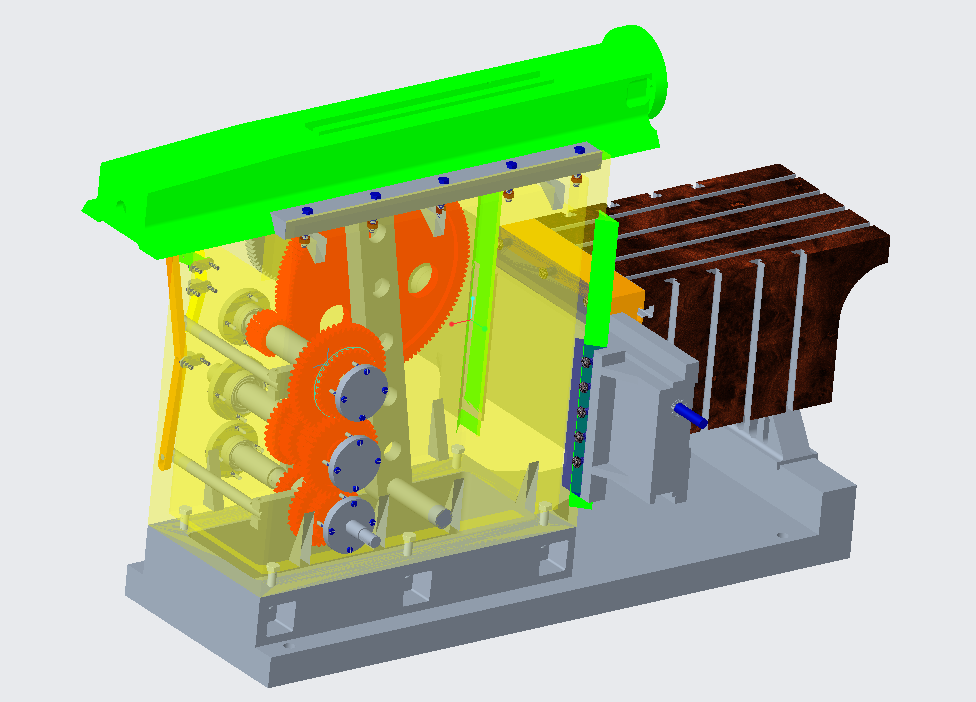 K607-牛头刨床执行机构及部件设计[含Proe三维图]