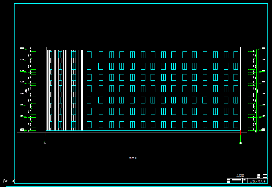 K618-七层框架结构旅馆设计-7200平米