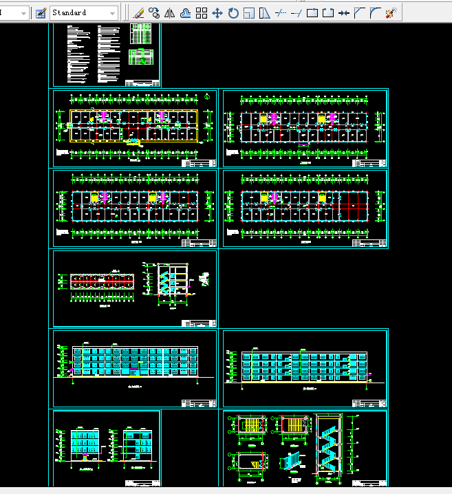 K628-南方某城市办公楼设计-4层3900平米