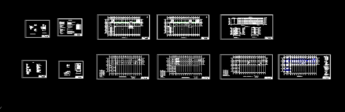 K718-大连黑石礁小学综合教学楼建筑结构设计-4层3500平米