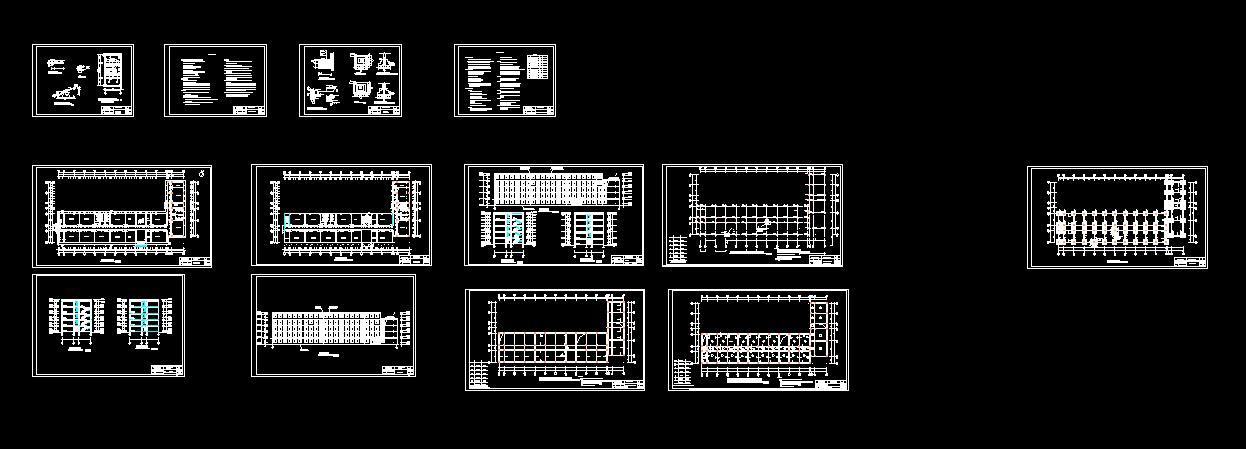 K721-辽宁石油化工大学9号教学楼建筑结构设计-5层6736平米