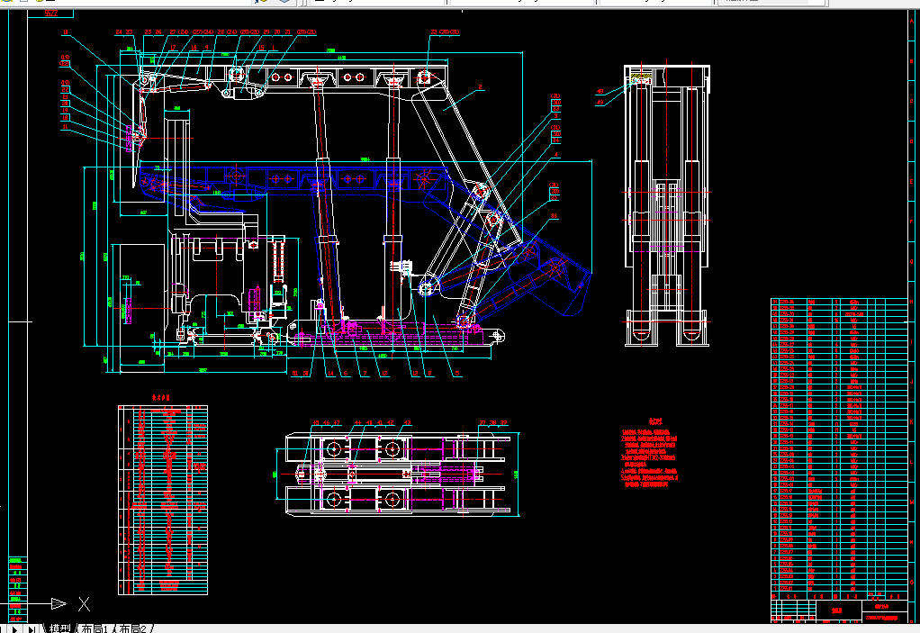 D392-支撑掩护式液压支架设计