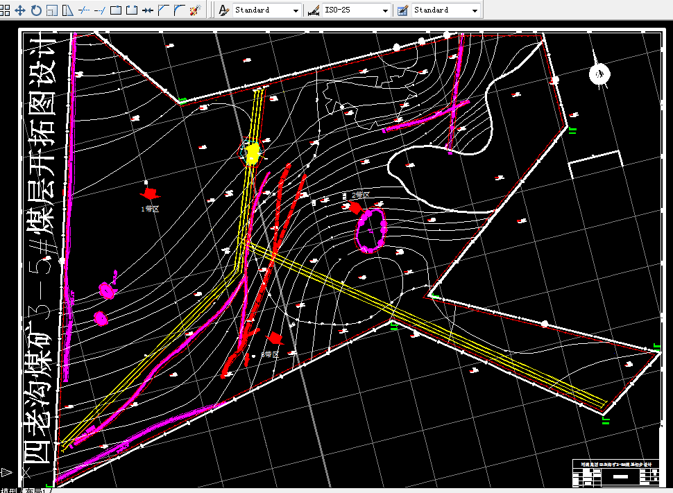 K821-同煤集团四老沟煤矿3-5#煤层矿井设计