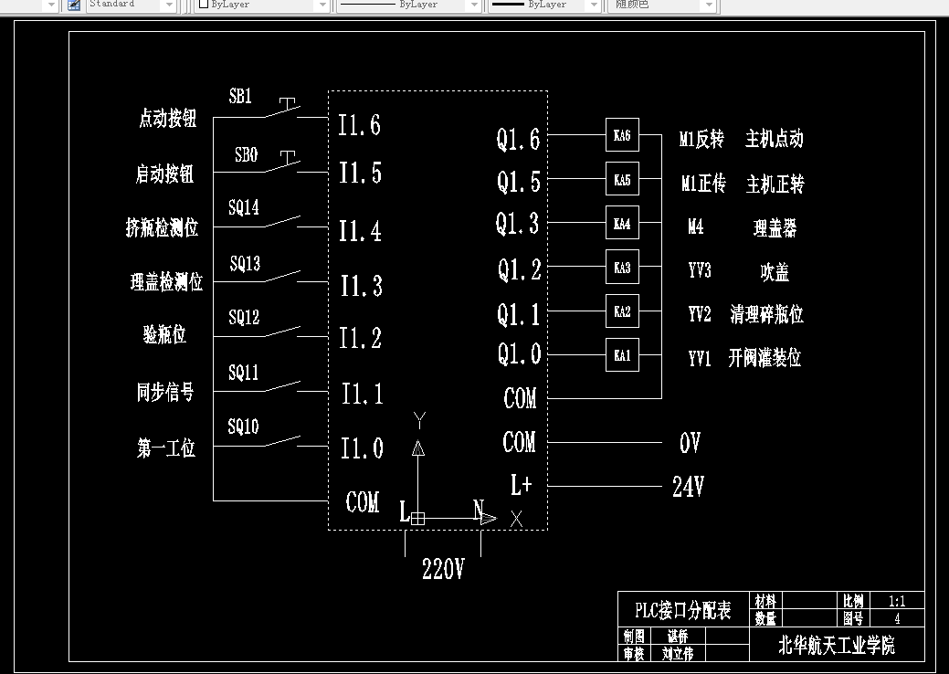 L035-自动灌装压盖机的PLC自动控制系统设计