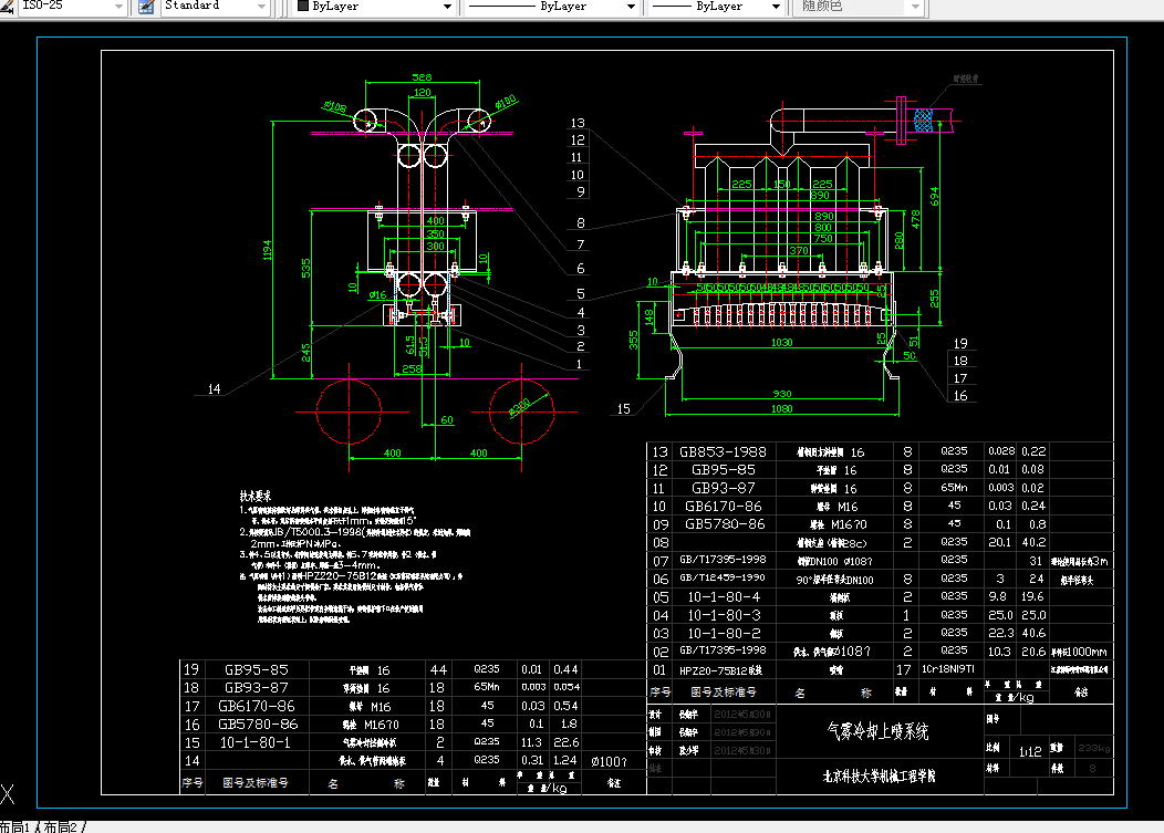 L131-模具钢气雾冷却系统设备设计