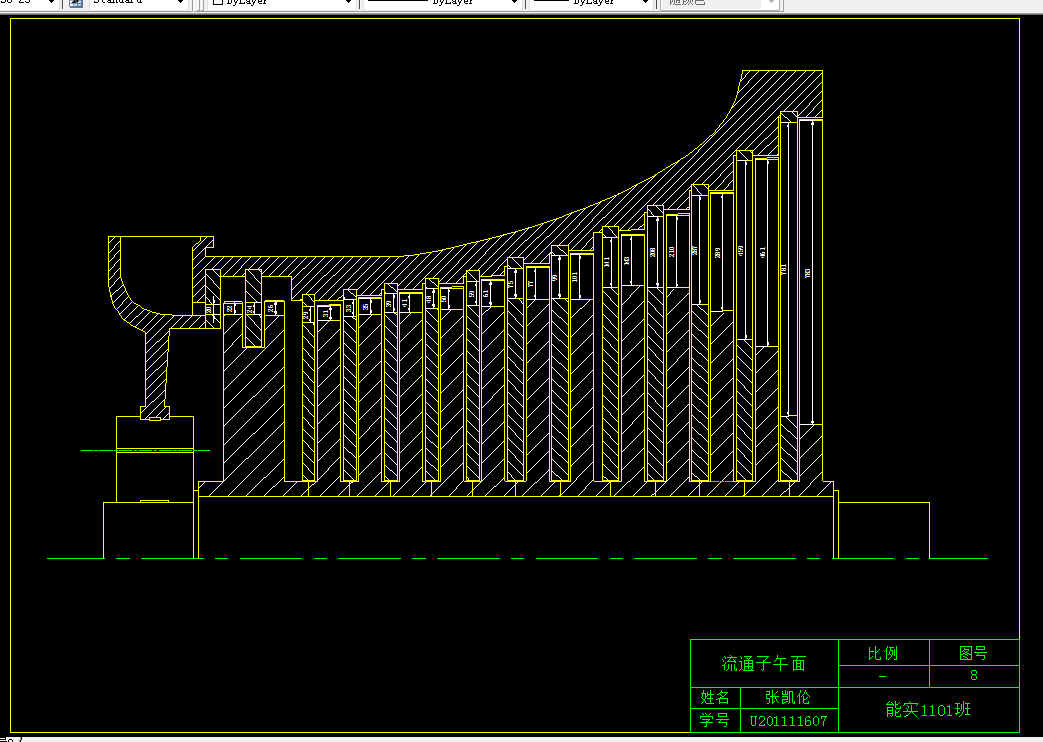 L327汽轮机课程设计-N25-3.5 435汽轮机通流部分热力设计