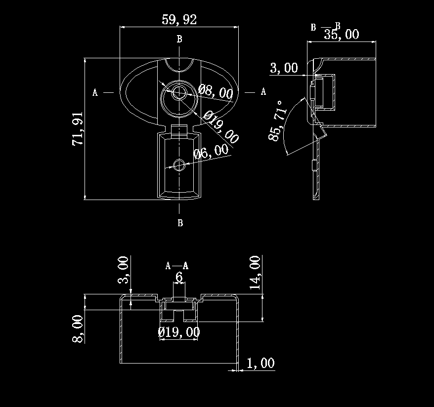 L336-洗发水瓶盖注塑成型工艺及模具设计