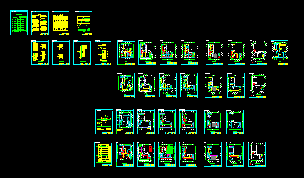 L344-某加工区科研楼照明及综合布线系统设计