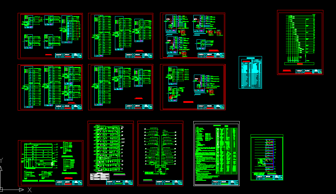 L347-某开发区办公楼照明及电视监控系统设计