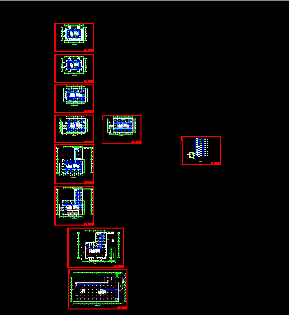 L348-某开发区办公楼照明及综合布线系统设计