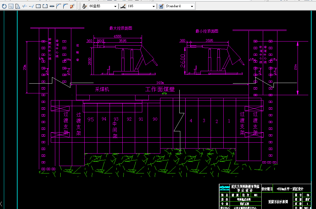 L365采矿工程毕业设计（论文）-东兴煤矿+810m水平一采区设计