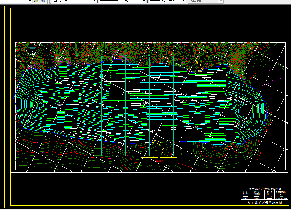 D413-土城子Ⅱ号矿体680万吨年采矿主体方案设计