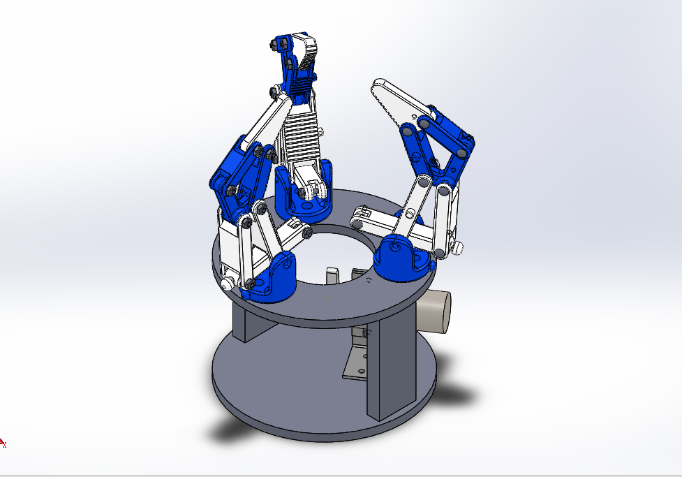 L436-欠驱动苹果采摘末端执行器设计[含SW三维图]