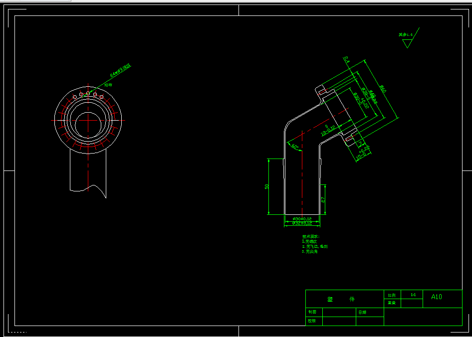 L437-刷座注射模具的设计
