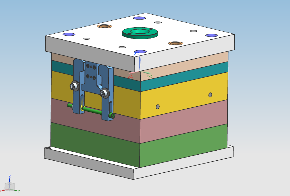 L445-桶盖塑料注塑模具设计[含UG三维图]