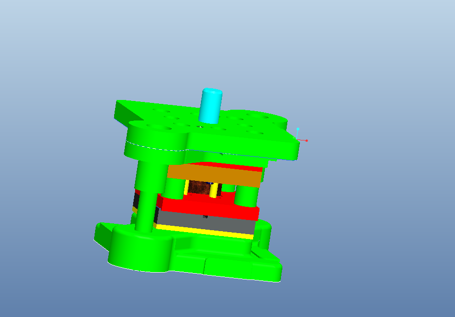L479-止动件冲压模具设计[含Proe三维图]