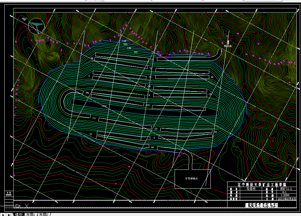 D416-许东沟矿区Ⅰ号矿假象矿体320万吨年采矿主体方案设计