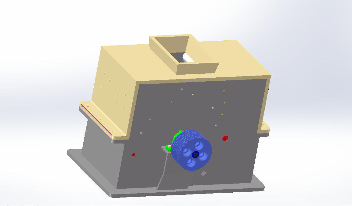 L524-锤式破碎机机械结构设计[含SW三维图]