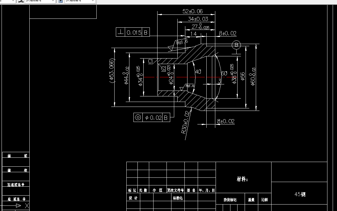 L534数控技术课程设计-车削零件数控加工工艺及编程