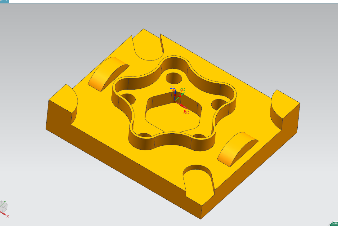 L546-复杂零件编程与加工[含UG三维图]