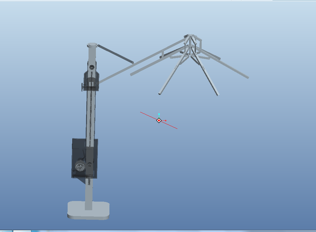 L567-多功能两用遮阳伞设计[含Proe三维图]